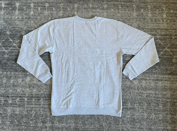 Night Bass University Mens XL Sweatshirt Shorts Set Gray Warm New J9 - Picture 4 of 12